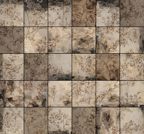 Sanders & Sanders fotobehang reliëf beige - 300 x 280 cm - 612005