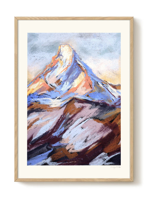 Mandy Maria  - Matterhorn Autumn - PSTR studio Kunst Poster - vtwonen shop