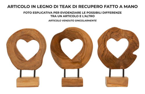 Mauro Ferretti sculptuur - 20x10x28 cm - bruin