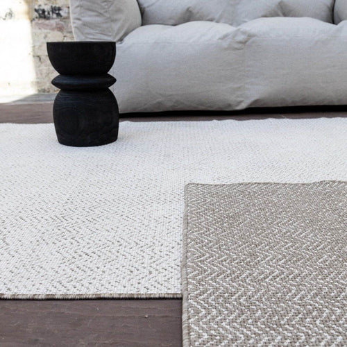 Eva Interior Buitenkleed Dahl bruin/grijs dubbelzijdig - 160 x 230 cm - vtwonen shop