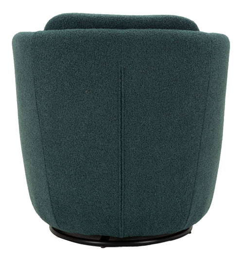 Mauro Ferretti Draaifauteuil - 70x72x75 cm - Petrolblauw