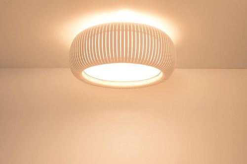 bpskoncept plafondlamp Oblo - beige kunststof - diffuser