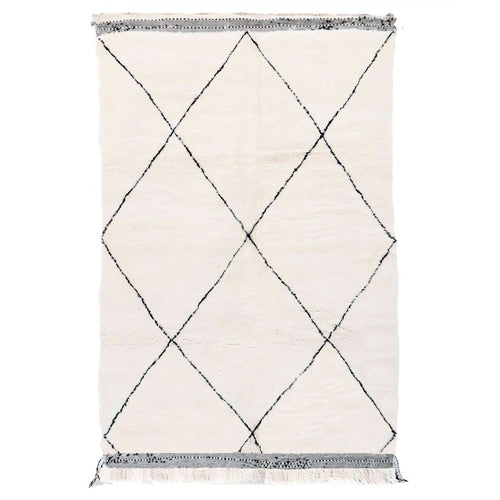AFK Living vloerkleed Berber - handgemaakt - Wol - 124 x 192 cm