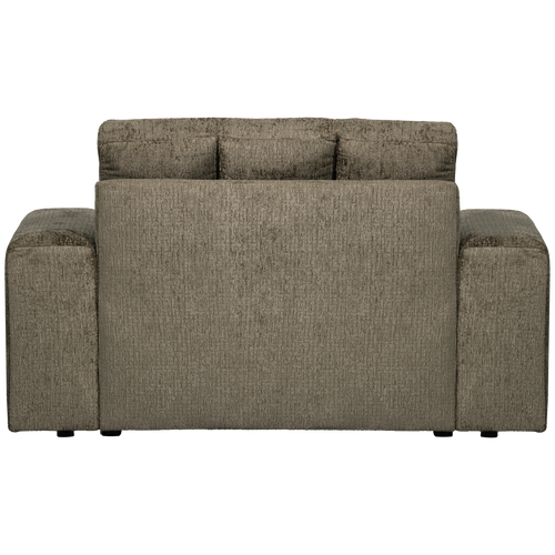 WOOOD loveseat Second Date - Structure Velvet - Bonsai - 78x136x101 - vtwonen shop