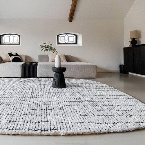 Interieur05 vloerkleed Rectangle Edge - creme - 200 x 290 cm
