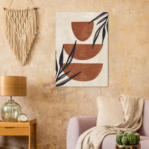 Artfulprints  Boho – Stacked serenity   poster 70x100 cm - vtwonen shop