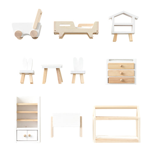 Petite Amélie Puppenhaus BLANCHE 19 tlg