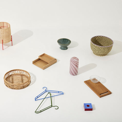 Hübsch vazen Candy - glas - ø13xh18, ø13xh26cm - vtwonen shop