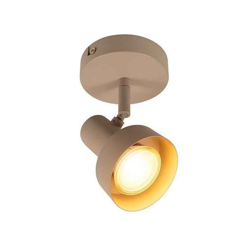 Freelight spot Lunata - 1 lichts - 10  x 15   cm - beige