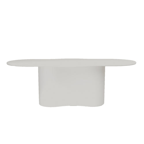Giga Meubel Eettafel Jessie Off-White – Organisch – Eco Composiet – 180x110x77cm