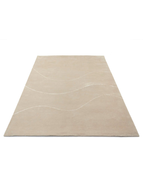 Vloerkleed Abstract en verfijnd Flow of Nature Beige 170x240 cm - vtwonen shop