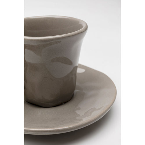 Kare Design Espressokopje Organic taupe (6/set)