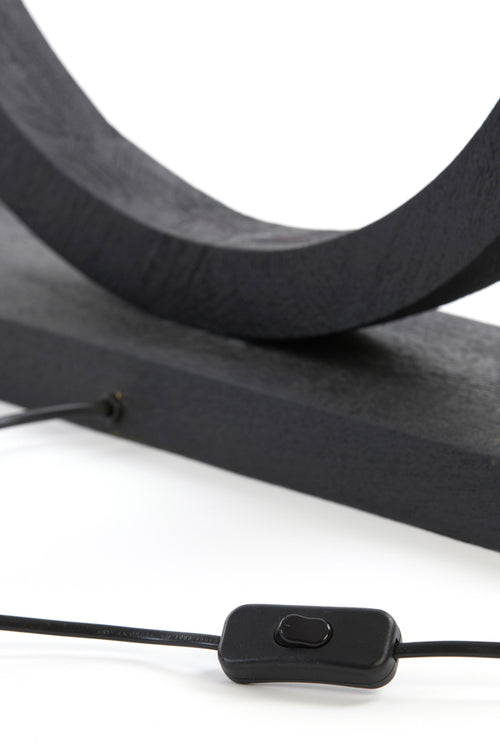 Light & Living lampvoet TINAR - 51x13x64cm - zwart - vtwonen shop