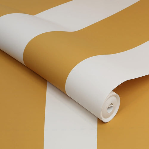 Joules Vliesbehang - Harborough Stripe Antique - Goud - 10mx52cm - vtwonen shop