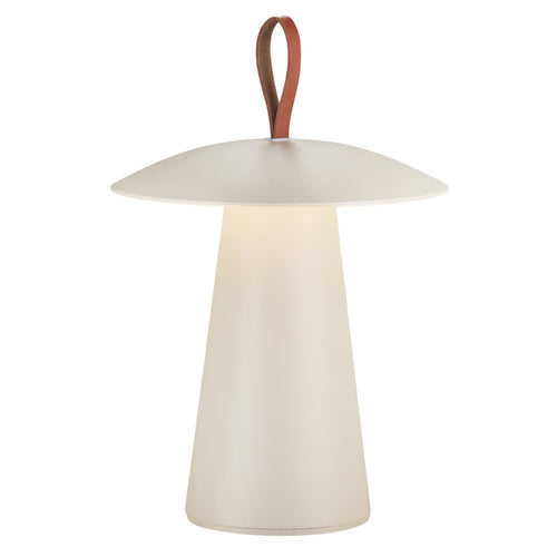 Nordlux Ara Draagbare Tafellamp Buiten - Ø19,7cm - LED - 3000K - IP54 - Beige