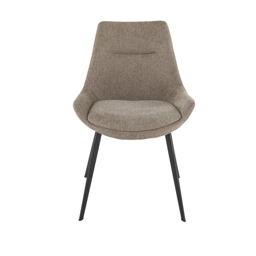 Signature - COLOMBE Eetkamerstoel - Beige - 54x62x82 cm