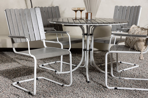 Rebellenclub Tuinset Ellix - Grijs Wit