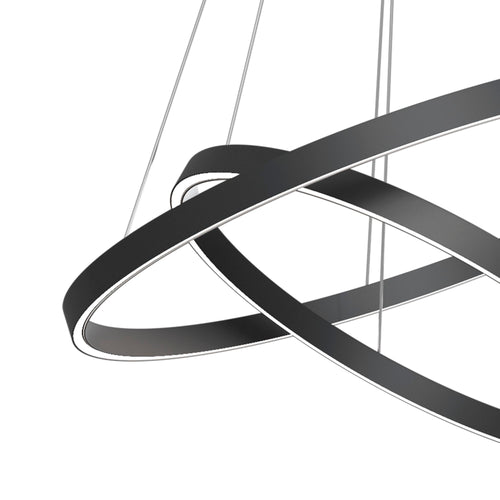 Maytoni - Hanglamp Rim - Zwart - Ø80 - vtwonen shop