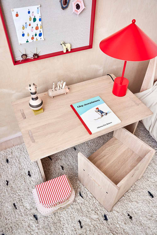 OYOY Opbergdoos 25,5 x 18 x 8,5 cm – Rood karton