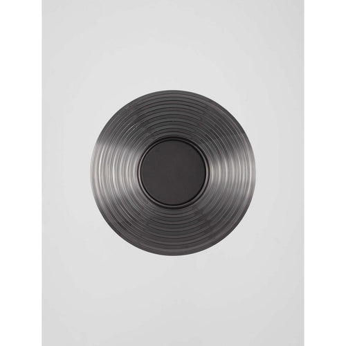 Nova Luce NOUS Geïntegreerde LED-wandlamp, zwart nikkel, rookkleurige LED 8W 72lm 3000K