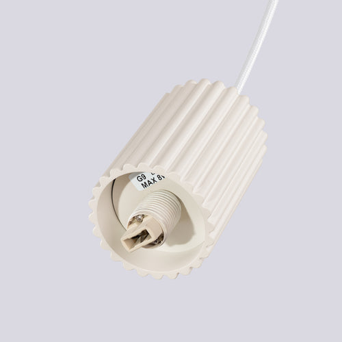 Sollux Lighting Hanglamp HALO 3P beige - 25x25x125cm