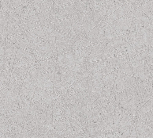 Livingwalls behang betonlook grijs en zilver - 53 cm x 10.05 m - AS-391772 - vtwonen shop