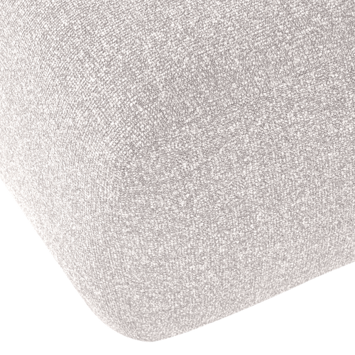 WOOOD poef Mojo Base - Bouclé - Ecru Melange - 45x84x64