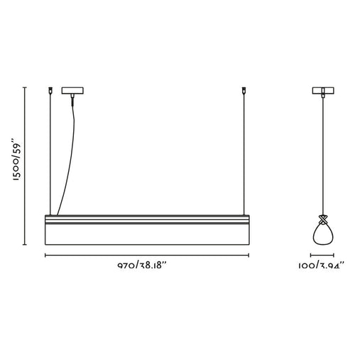 Faro Cata Cata LED-hanglamp met houten kap, beige kleur, 2700K