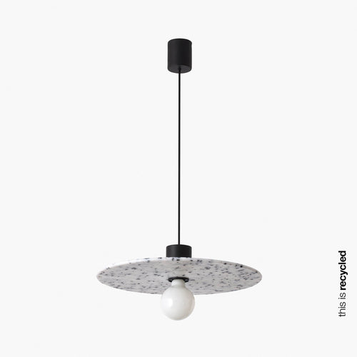 Faro Confetti 400 Koepel Hanglamp Gerecycled Marmoreal Diameter 45cm