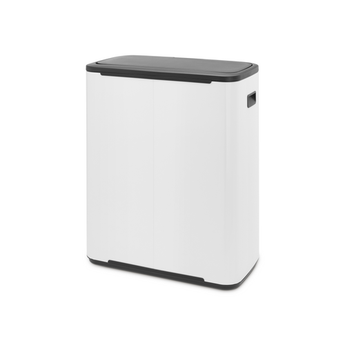 Brabantia Bo Touch Bin, met 2 binnenemmers, 2 x 30 liter - White