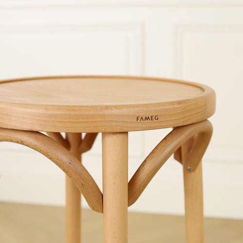 Fameg Diana houten barkruk naturel - 61 cm - vtwonen shop