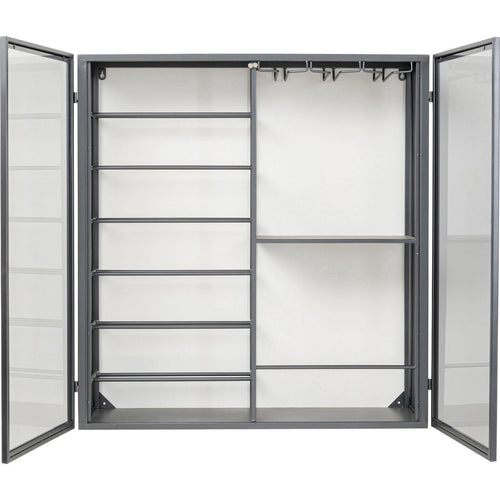 Kare Design Flessenhouder Porto 80x75cm zwart