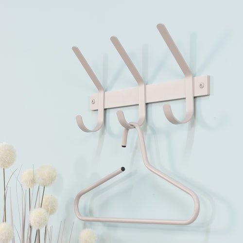 Spinder Design kapstok Dexter 3 - Silky Taupe - 3 haken - vtwonen shop