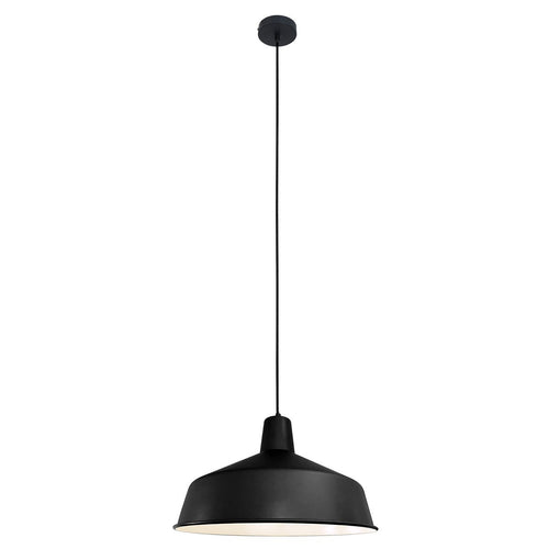 Mexlite hanglamp blackmoon - 1 lichts - 40x 180 cm - zwart - vtwonen shop