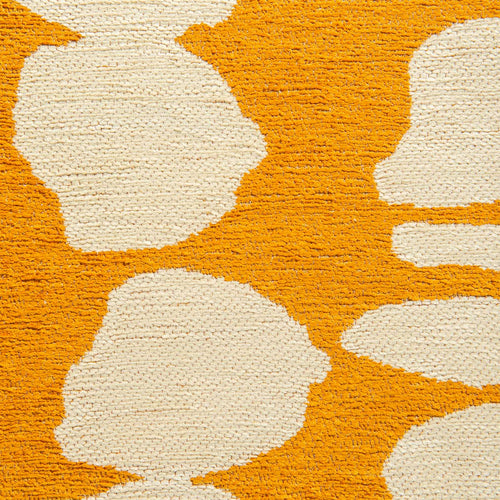 Lola&Moi vloerkleed Ice In Pumpkin - geel - 170x240cm - vtwonen shop