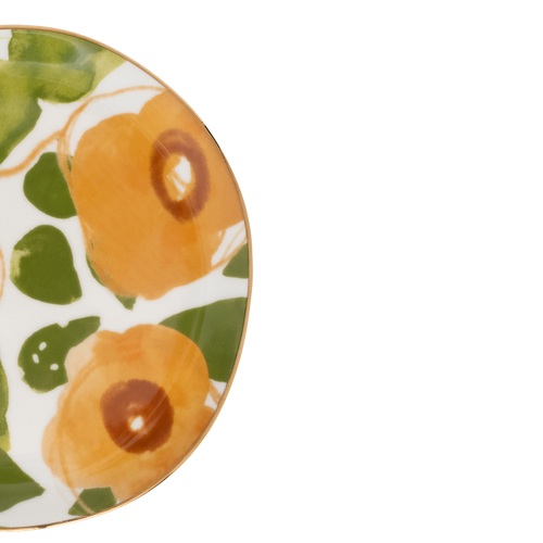 Urban Nature Culture Good Morning bord Floral Art - Caramel - Ø 17x1cm