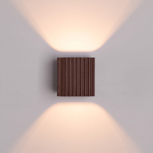 Sollux Lighting Wandlamp RIFF bruin G9 - 10x12x10cm