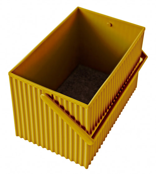 Hachiman Omnioffre Opbergdoos - M - Geel - vtwonen shop