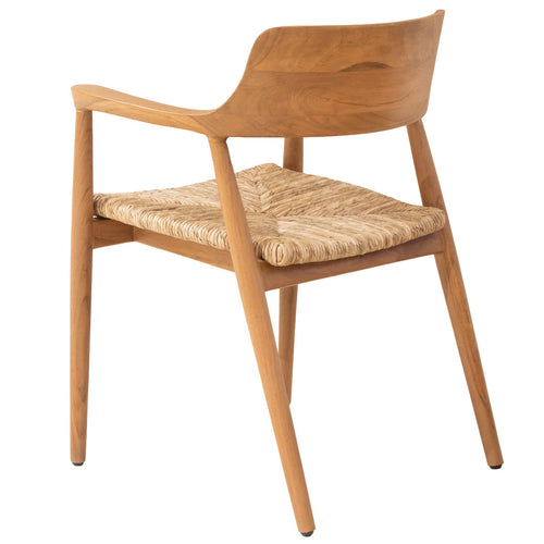 DÉJA Living Tuinstoel Lev - Naturel Hout - Set van 2