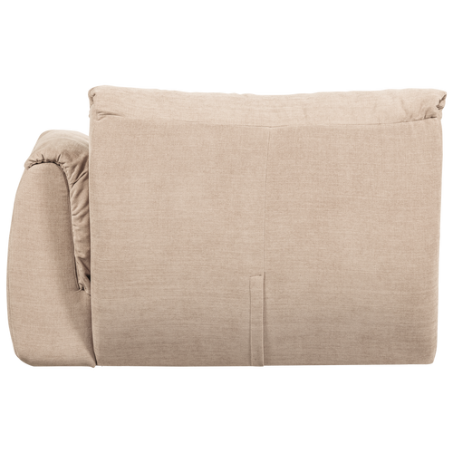 WOOOD 1-zits met arm rechts Baggy - Geweven Chenille - Zand - vtwonen shop