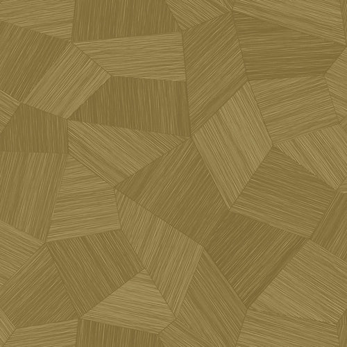 Origin Wallcoverings eco-texture vliesbehang grafisch 3D motief goud - 0.53 x 10.05 m - 347822 - vtwonen shop