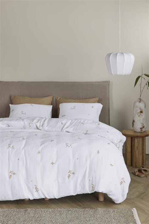 Beddinghouse dekbedovertrek Evi - 140x200/220 cm - naturel - vtwonen shop