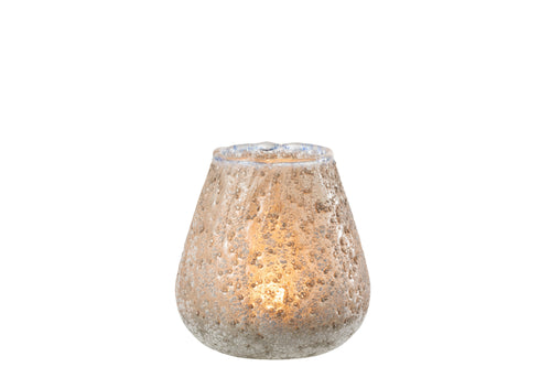 J-Line kaarshouder - glas - grijs - medium - vtwonen shop