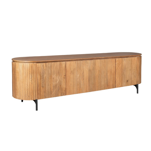 StarFurn Tv-meubel Solana - Naturel Hout - 210x45x55cm