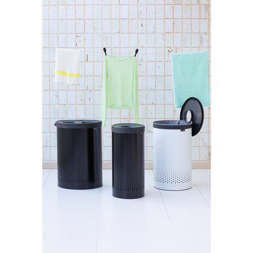 Brabantia Wasbox, 60 liter, kunststof deksel - White