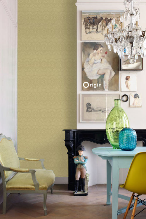 Origin Wallcoverings behang ornamenten glanzend goud - 53 cm x 10,05 m - 346248 - vtwonen shop