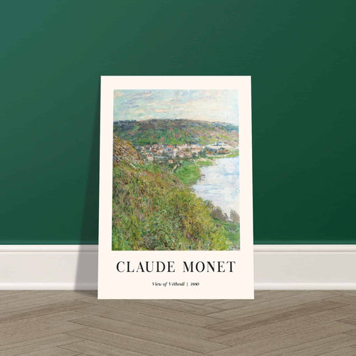 Artfulprints  Claude Monet - View of Vétheuil   poster 50x70 cm - vtwonen shop
