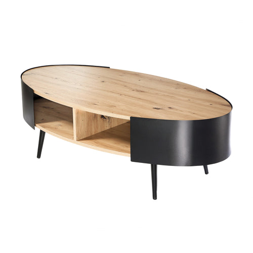 Calicosy - EKLO Salontafel - Licht hout - 120x60x39 cm