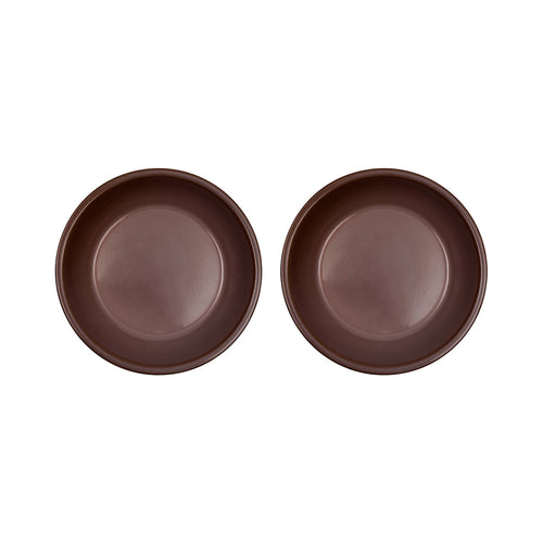 OYOY Bord - Set van 2 Yuka - terracotta - vtwonen shop