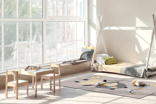 AFK Living vloerkleed Jolly - voor kinderen - grijs - 120 x 170 cm - vtwonen shop